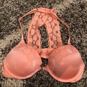 Push Up Lace Coral Bra